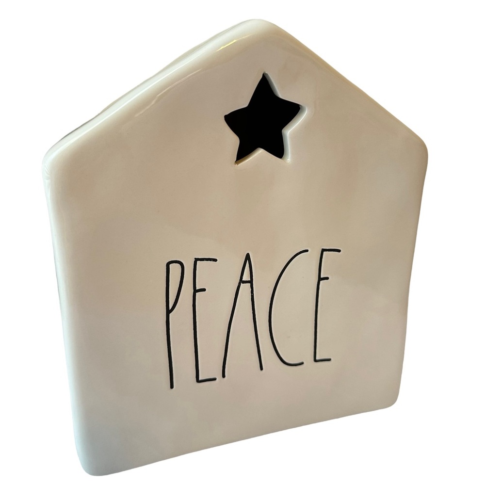 Rae Dunn Peace Votive Lantern